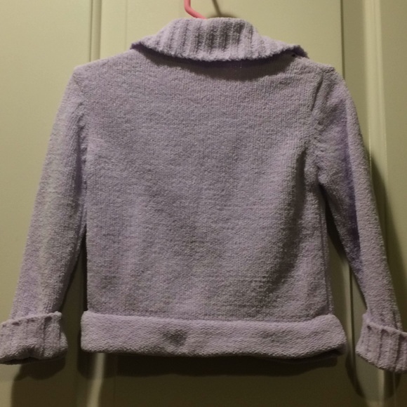 24 M. Kid Connection Zip Up Plush Sweater - Picture 3 of 3